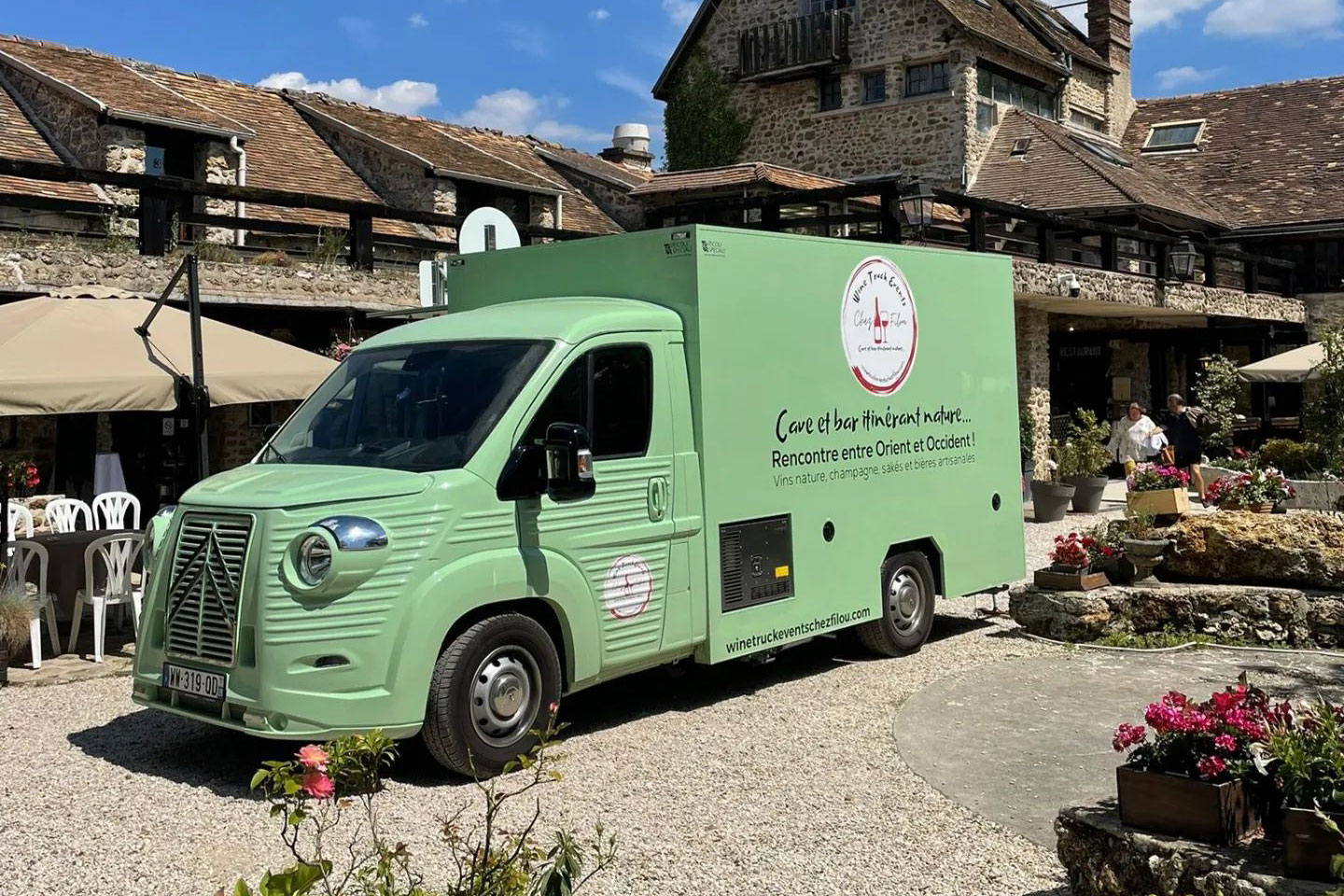 Weintruck Frankreich