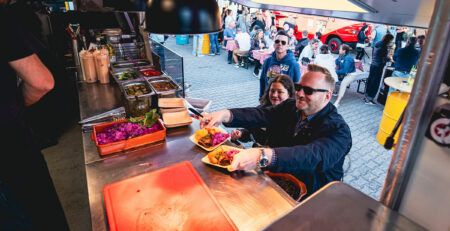 foodtruck event streetfood, Innenansicht