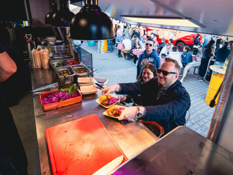 foodtruck event streetfood, Innenansicht